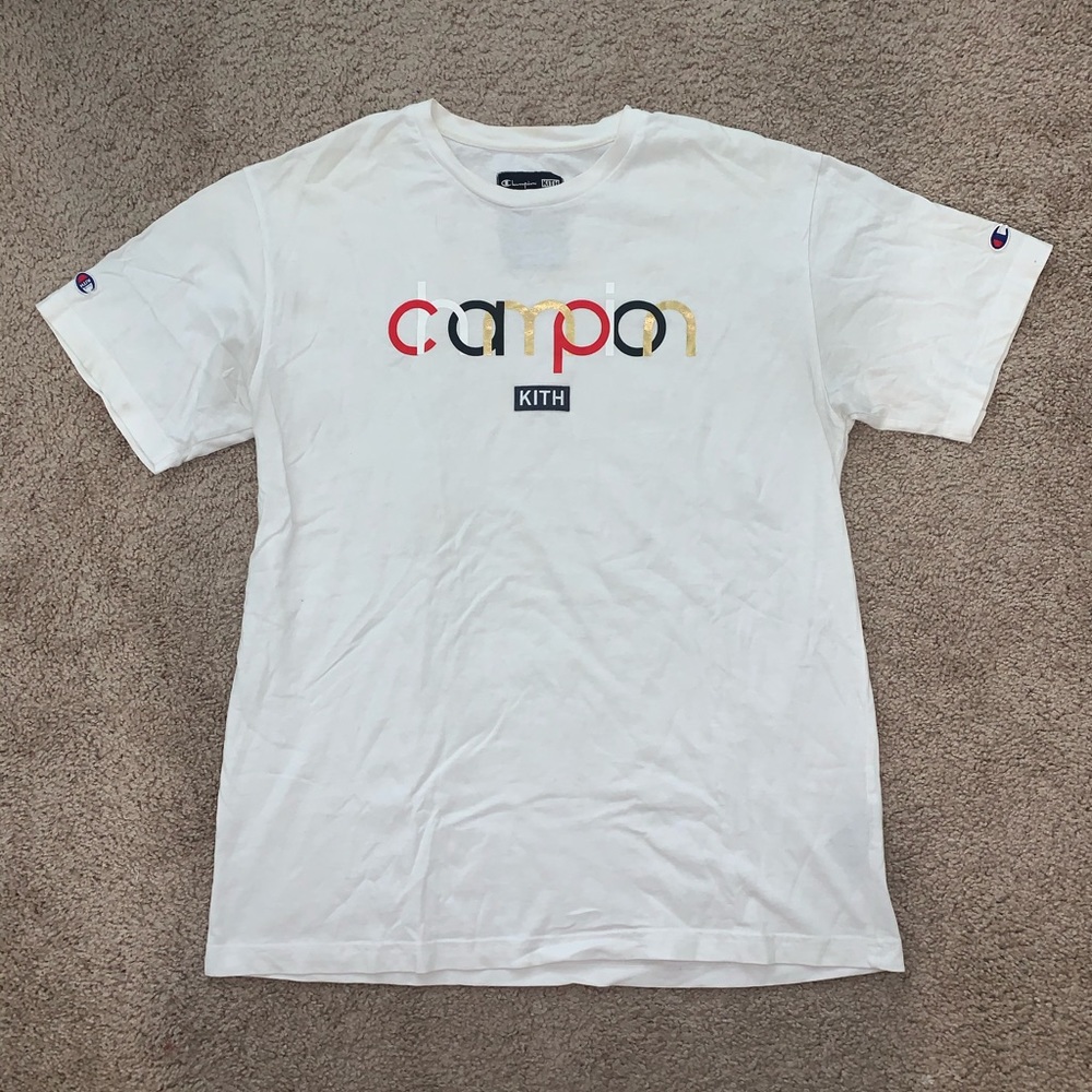 Champion x Kith Collab T Shirt